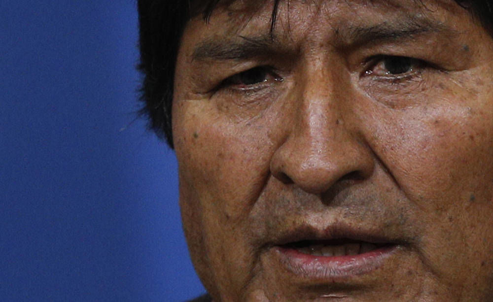 Bolivia’s president resigns after pressure from military, protesters
